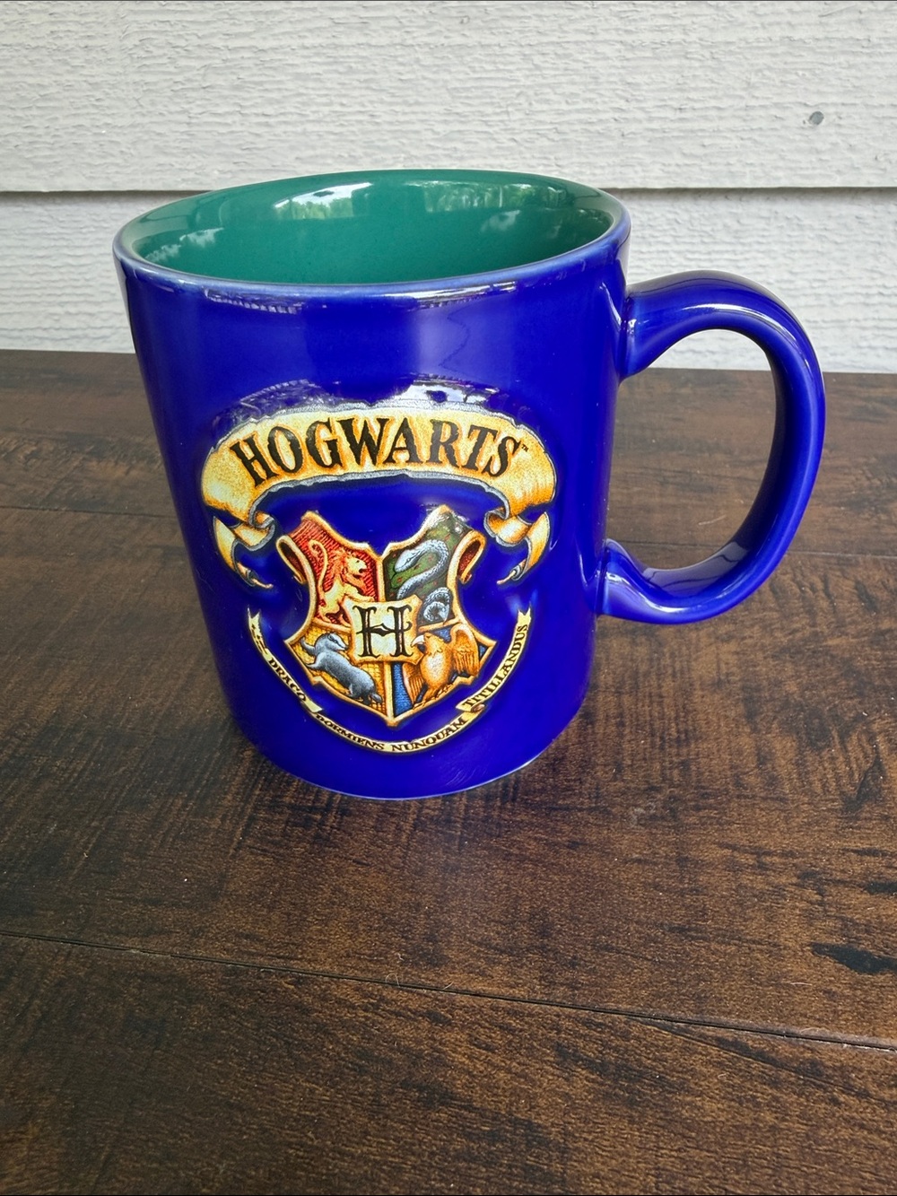 Harry Potter 3-D Hogwarts Hallmark vintage 2000 coffee mug